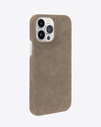 Luxurious Italian Alcantara iPhone Case - Slim, Protective & MagSafe Compatible by Luriax at brixbailey.com