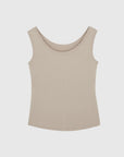 Sleeveless Micro Modal Vest Top