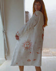 Royal Robe Kimono in Dalaman Dreamer Silk