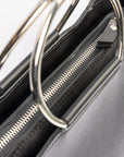 Genuine Leather Crossbody Bag with Adjustable Strap