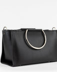 Genuine Leather Crossbody Bag with Adjustable Strap