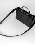 Genuine Leather Crossbody Bag with Adjustable Strap