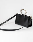 Genuine Leather Crossbody Bag with Adjustable Strap