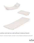 MAMOI® Balance Board Kissen | Balance Board Matte | Balance Board Material | Kissen für Balance Board | CE | 100% ECO | Made in EU-5