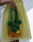 Mini Mochila Bucket Bag With Patterns