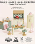 Wooden Dolls House Kitchen Furniture