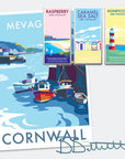 Mevagissey Harbour Cornwall Print