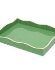 Allegra Wiggle Tray in Green