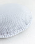 MINICAMP Big Floor Cushion - Rhombus Diamond Grey - Hypoallergenic & Stylish by Minicamp at brixbailey.com