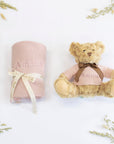 NEW BABY BLANKET AND TEDDY