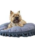 MINICAMP Dog Cushion - Cozy Boho Pet Bed with Tassel Trim, OEKO-TEX Certified by Minicamp at brixbailey.com