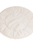 MINICAMP Kids Playmat in Ecru - Cozy & Stylish Handcrafted Nursery Playmat by Minicamp at brixbailey.com