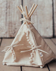 MINICAMP Hedgehog Bed Teepee with Soft Pad - Cozy Hideaway for Small Pets by Minicamp at brixbailey.com