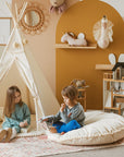 MINICAMP Floor Cushion - Plush, Hypoallergenic & Removable Cover for Kids & Teens by Minicamp at brixbailey.com
