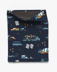 Kids Merino Neck Tube Vehicles Print