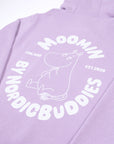 Lilac Premium Hoodie with Moomin Design