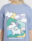 Moomintroll Adventure T Shirt in Blue