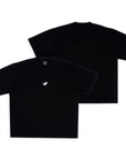 Black Heavy Cotton Short Sleeve T Shirt