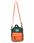 Green and Orange Adventure Cross Body Bag