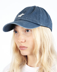 Blue Denim Cap with Moomintroll Embroidery