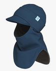 Merino-Lined Peaked Hat-Scarf – Perfect for Mixed Weather by Breden at brixbailey.com