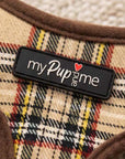 Luxury Brown Tartan Harness by My Pup and Me