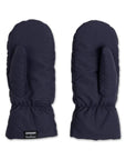 Navy Puffer Mittens for Adults