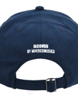 Navy Corduroy Cap with Moominpappa Design