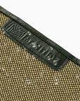 Herringbone Toiletry Wash Roll, Racing Green