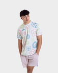 Aixo Spring Mens Top Ivory