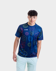 Aixo Spring Mens Top Navy
