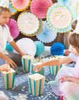 Ma Fete Fun Fair Line Mini Tableware Bundle, Cotton Candy