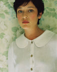 Claudine Linen Blouse - White