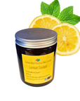 Lemon Sorbet Hand-Poured Coconut Wax Candle | Citrus & Natural Aromatherapy | Vegan, Eco-Friendly Candle | 2 Size Options