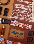 Boho Collection Dog Collar - Durable & Stylish with Adjustable Sizes by Matteo at www.brixbailey.com