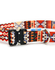 Boho Collection Dog Collar – A style that combines hippie blaze of colors with casual surfers and bohemian originality. by Matteo at www.brixbailey.com