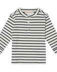 Maxi Top - Grey Breton Stripe
