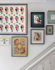 Meg Framed Textile Print
