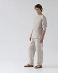 Linen Currant Loungewear Set Melange