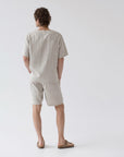 Linen Fern Pyjama Set - Melange