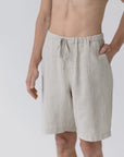 Linen Fern Pyjama Set - Melange