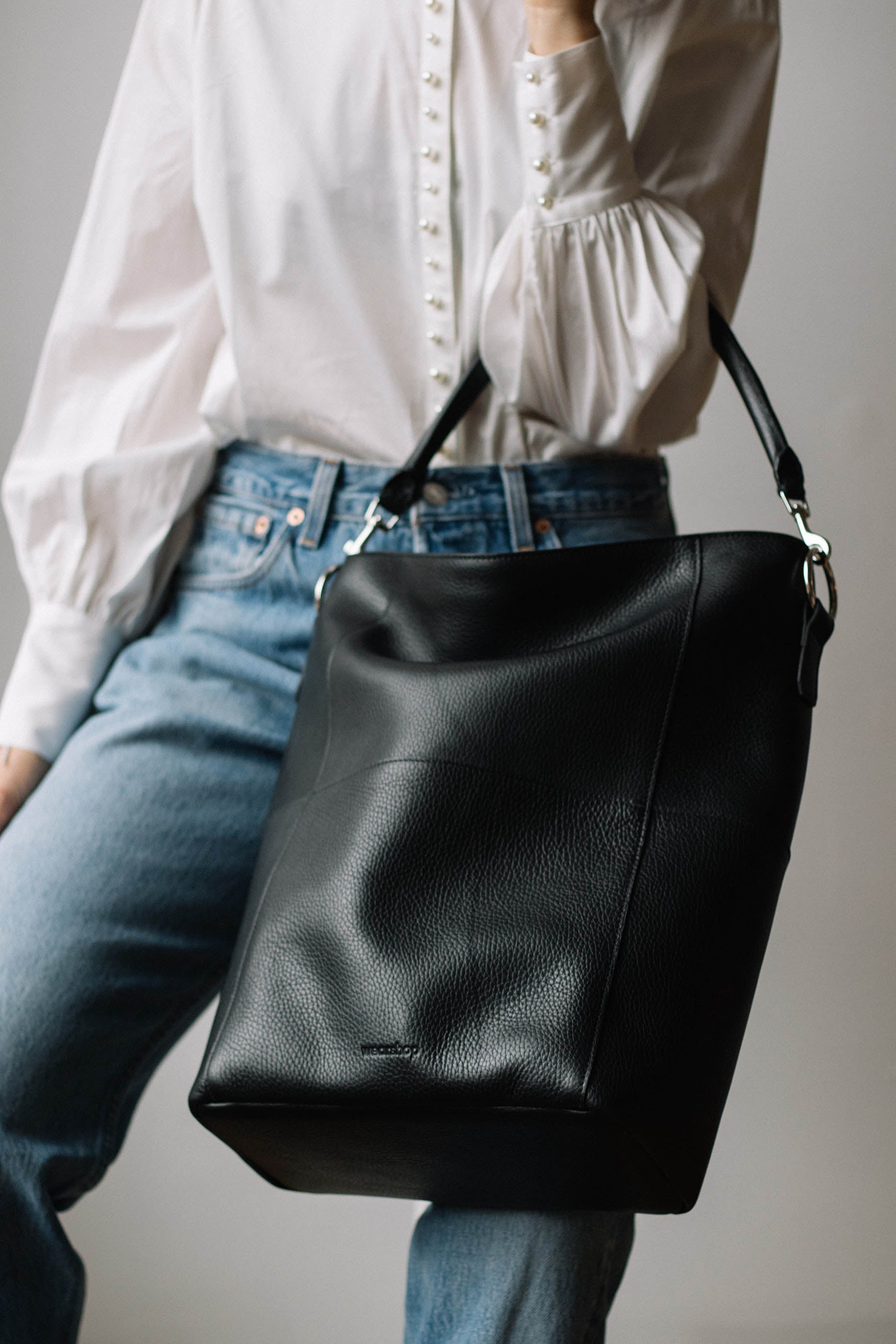 The Meletti bag in Black
