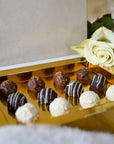 Mellow Trio of Truffles in Blush Book