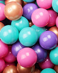 MeowBaby® Velvet Baby Ball Pit with 250 Colorful Balls – Safe & Fun by MeowBaby at www.brixbailey.com