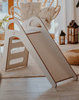Wooden Indoor Scandi Slide for Children 87x46cm