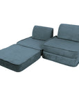 Small Modular Sofa for Kids - Aesthetic Turquoise