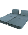 Small Modular Sofa for Kids - Aesthetic Turquoise
