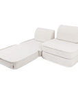 Small Modular Sofa for Kids - Bearly Cream