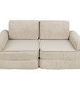 Medium Modular Sofa for Kids in Ecru