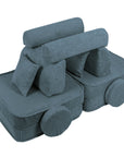 Medium Modular Sofa for Kids - Aesthetic Turquoise